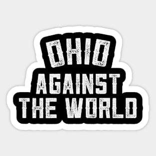 Ohio Against The World Tee Sticker